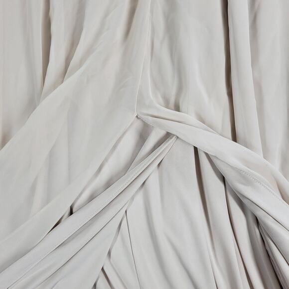 After Six Formal Dress Womens 10R Oat Chiffon Full Length Bridesmaid Evening - Picture 5 of 16